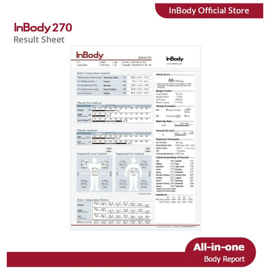 InBody270S Result Sheet