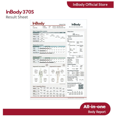 InBody370S Result Sheet